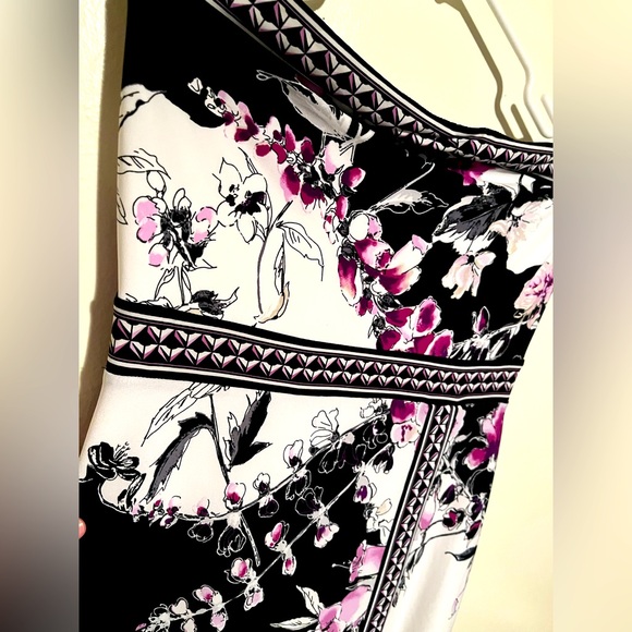 White House Black Market Floral Strapless Maxi Dress - Picture 3 of 7